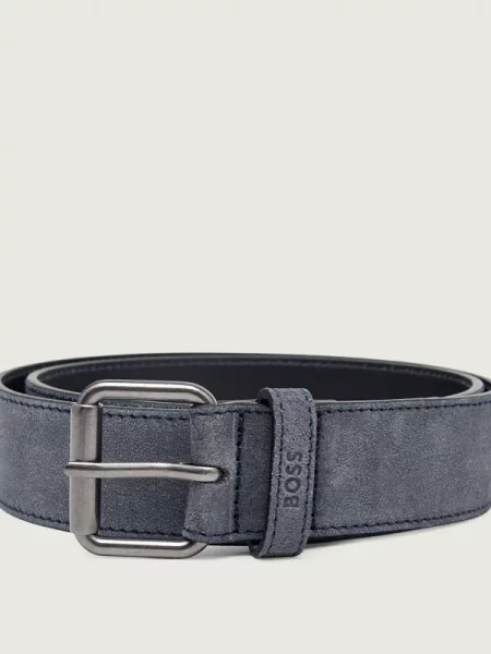 BOSS BLACK Curea | piele întoarsă negru