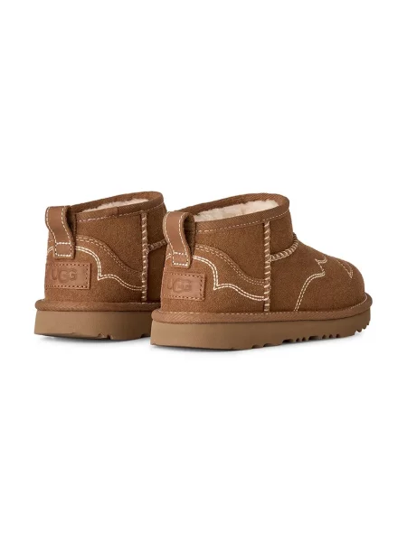 UGG снігові чоботи дитячі замшеві CLASSIC ULTRA MINWESTERN