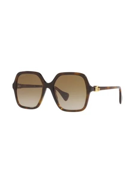 Sluneční brýle Gucci Eyewear hnědé