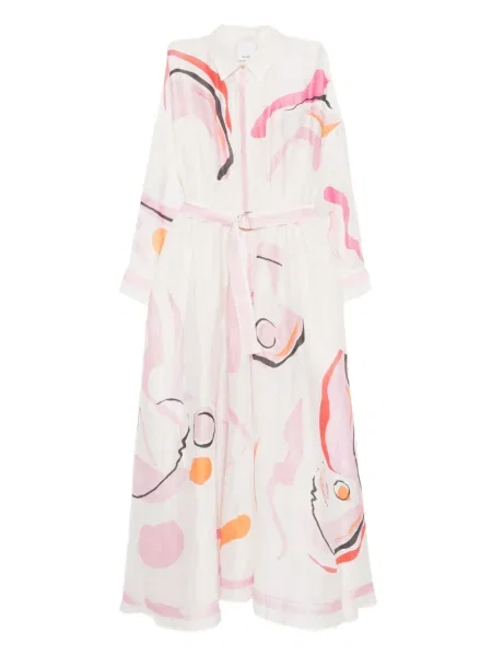 Maksi sukienka maxi Acler garniturowa biała