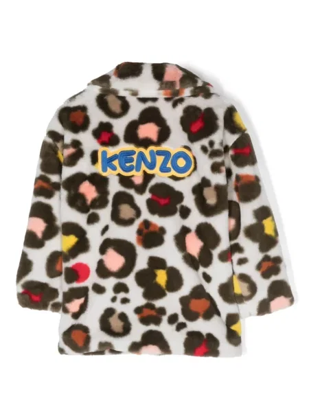Dětské kožich Kenzo šedý
