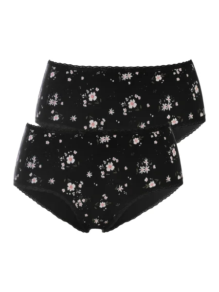 S.Oliver Spodnje hlače črna bela