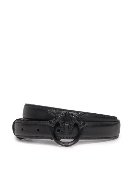 Pinko Love Berry H2 Belt. PE 24 črna
