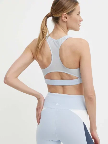 Sportovní podprsenka Reebok LUX Collection modrá