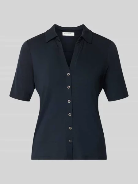 Bluzka z rękawem o dł. o kroju regular fit z mieszanki Marc O'polo