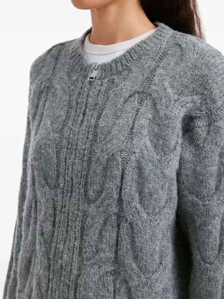 Cardigan B+ab tricotate gri