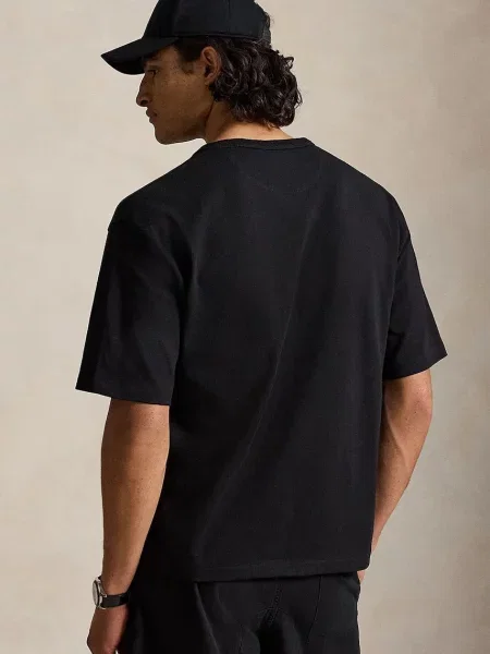 POLO RALPH LAUREN Tricou | Relaxed fit negru