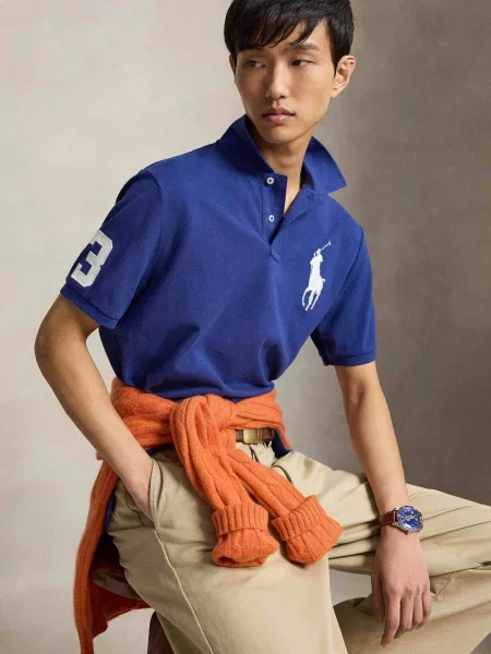 Tricou polo Polo Ralph Lauren albastru