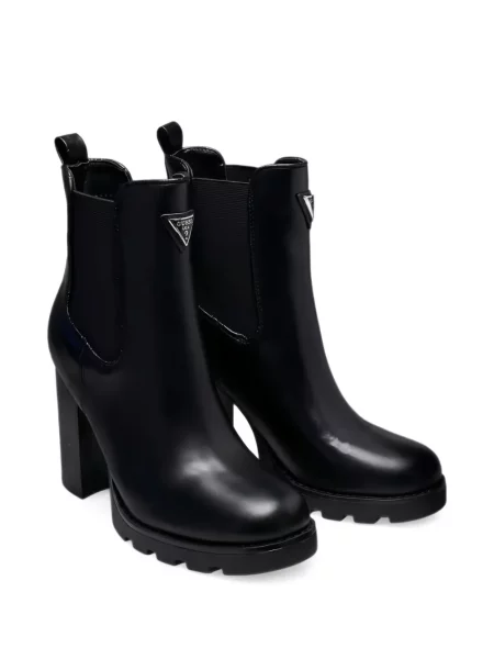 Botine Guess din piele negru