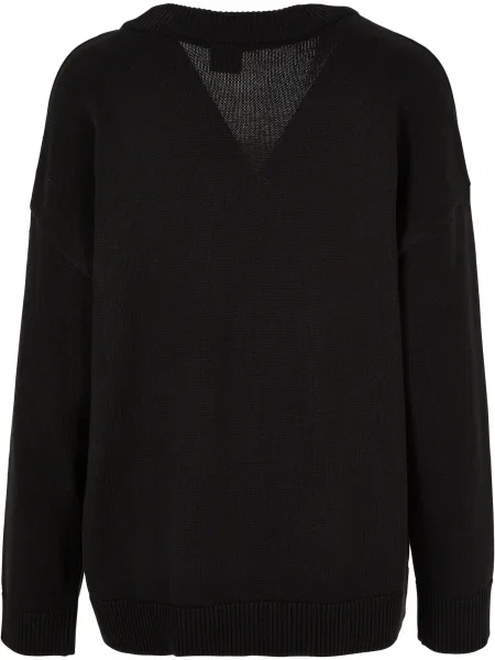 Urban Classics Geacă tricotată negru