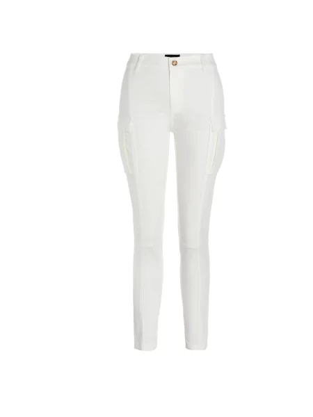 Pantaloni Pinko alb