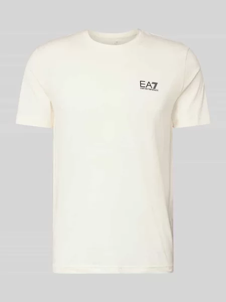 Emporio Armani t-shirt beżowa