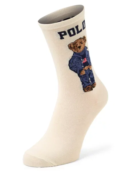Polo Ralph Lauren Skarpety długie biały