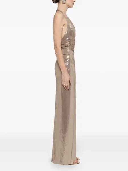Rochie maxi Nissa cu spatele deschis de costum