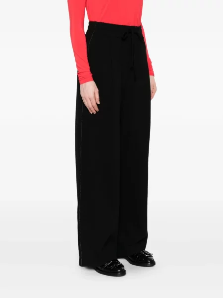 Pantaloni Thom Krom cu dungi negru