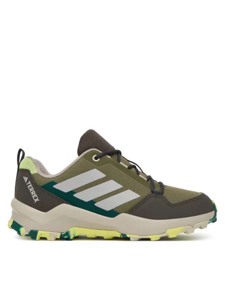 Buty trekkingowe Adidas trekkingowe oliwkowe