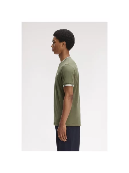Tričko Fred Perry zelená