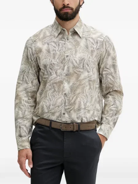 Lung cămașă Armani Exchange cu imagine