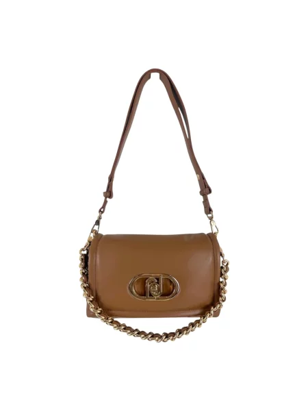 Torebka crossbody Liu Jo skórzana brązowa