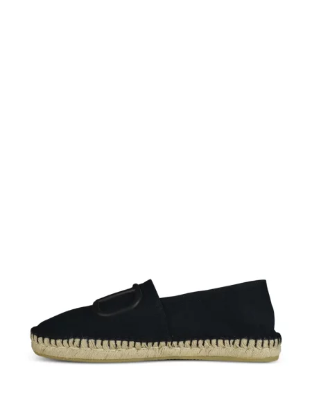 Espadrile Valentino Garavani cu autograf negru