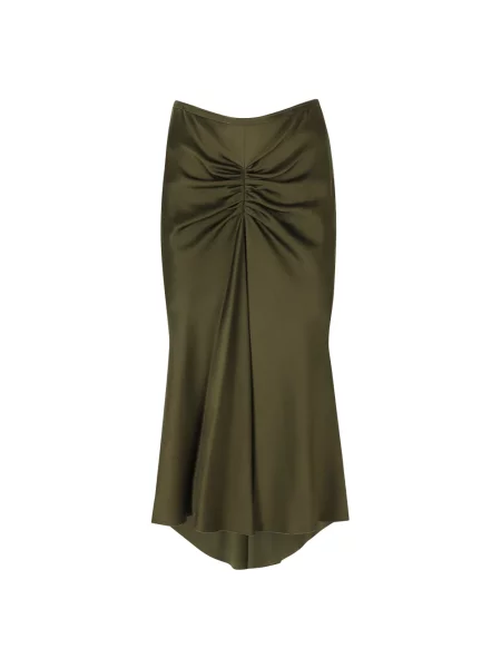 Spódnica midi Victoria Beckham zielona