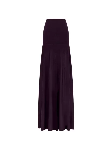 Fusta maxi Rabanne tricotate violet
