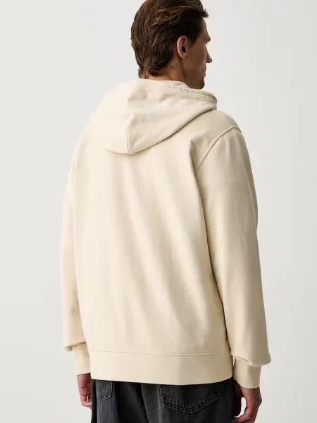 Levi's bluza rozpinana z kapturem THE ORIGINAL HM ZIP UP beżowa