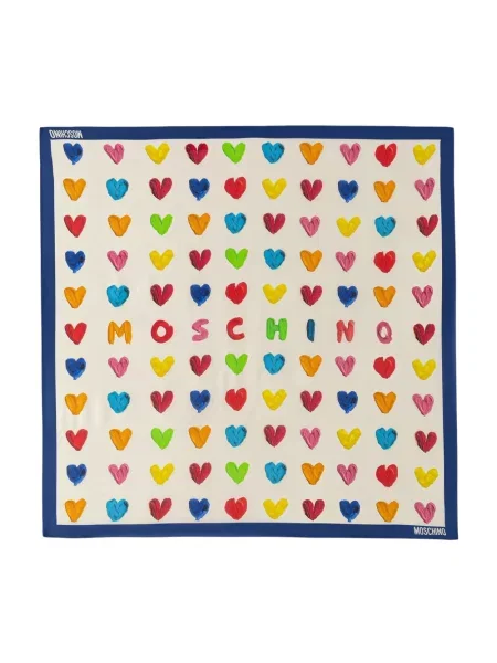 Szal Moschino beżowa