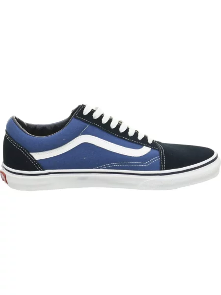 Sneakersy Vans Old Skool zamszowe niebieskie