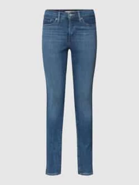 Jeansy z naszywką z logo model SHAPING SKINNY’ Levi's® 300 niebieskie