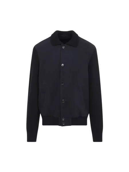 Kurtka bomber Brioni niebieski