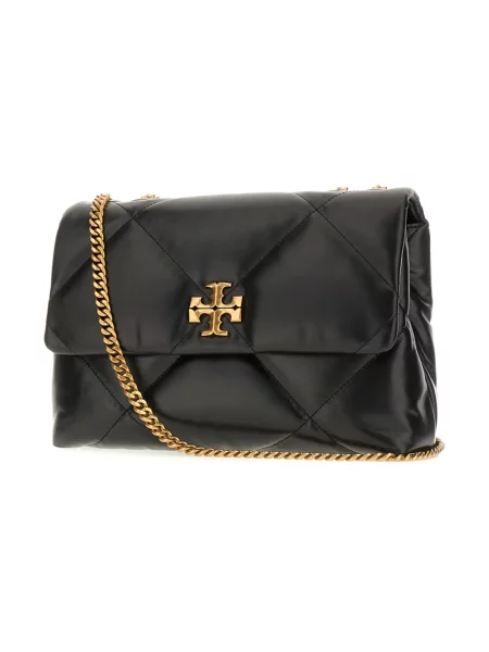 Torebka Tory Burch z nadrukiem czarna