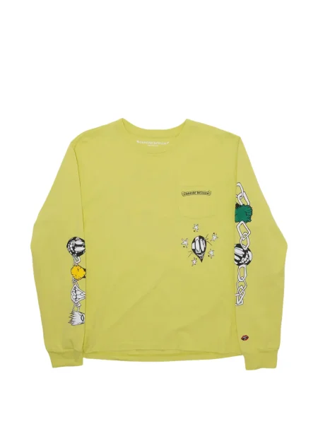 Тениска Chrome Hearts зелено