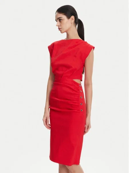 PINKO Rochie cocktail roșu