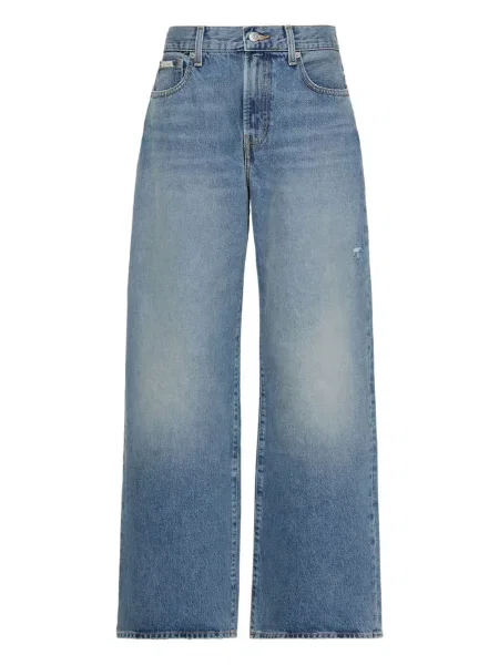 Blugi Calvin Klein Jeans cu autograf albastru