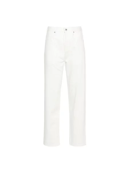 Jeansy Jil Sander casual białe