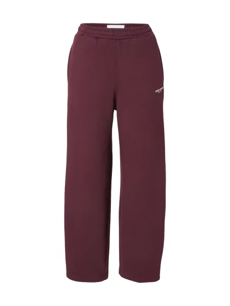 JJXX Pantaloni JXStudio Vesterbro vin roșu