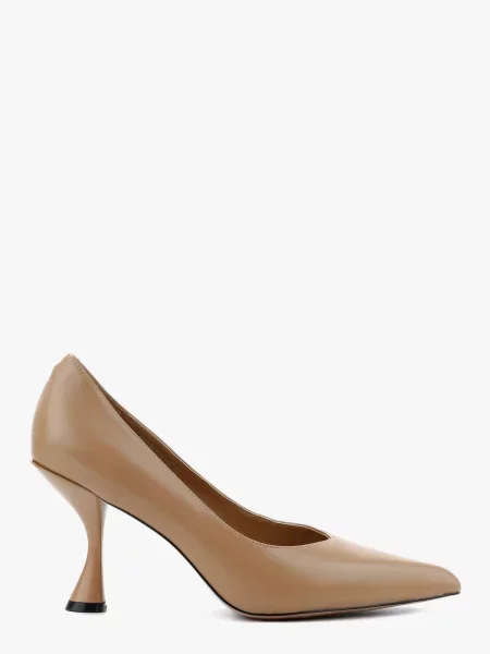 Кожаные туфли Leberdes бежевые