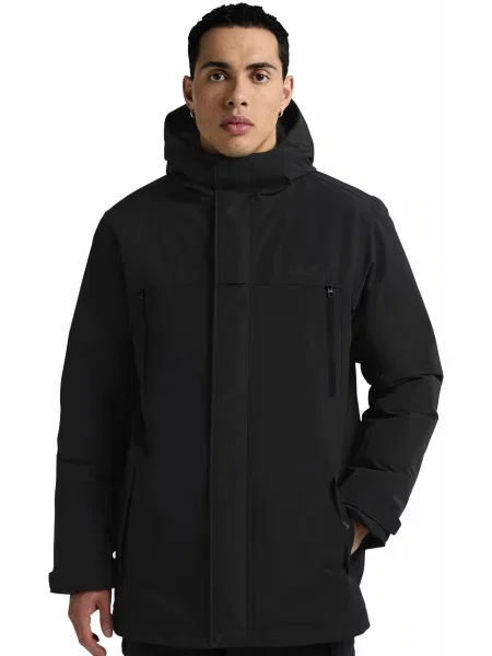 Зимова куртка Jack Wolfskin Glacier shield jkt m синтетичний чорний