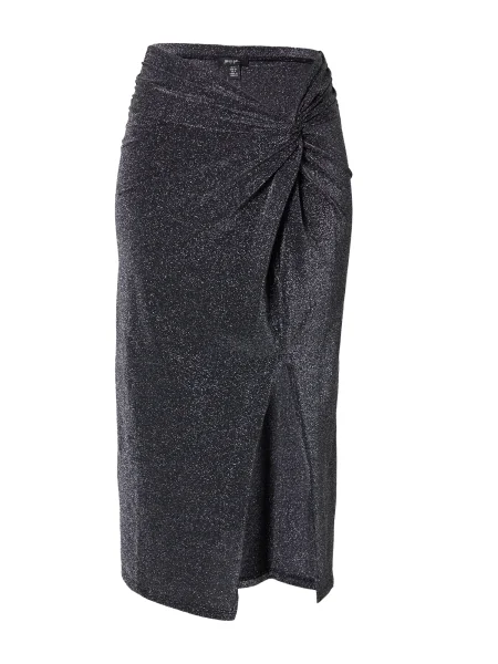 Nasty Gal Szoknyák fekete / ezüst