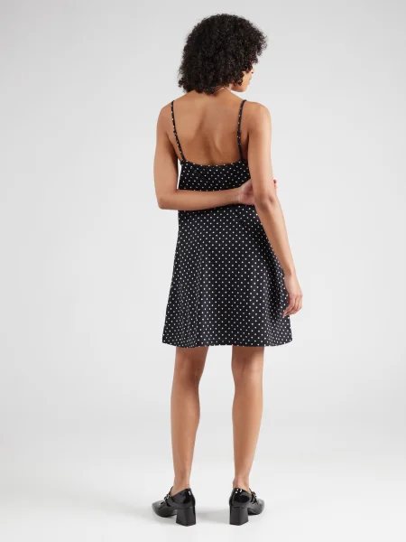 ABOUT YOU Rochie Avena negru alb