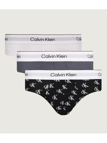 Calvin Klein Underwear 3 db-os bugyi szett szürke