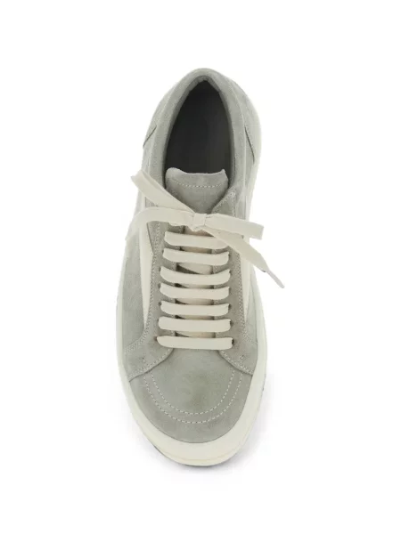 Top Rick Owens din piele de căprioară gri