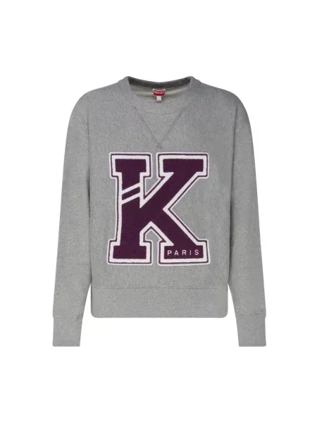 Bluza Kenzo z logo szara