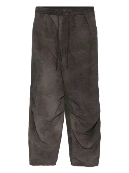 Kalhoty Devoa hnědé