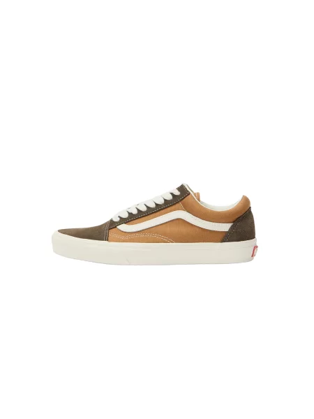 VANS Nizke superge Old Skool karamel / kostanj rjava bela