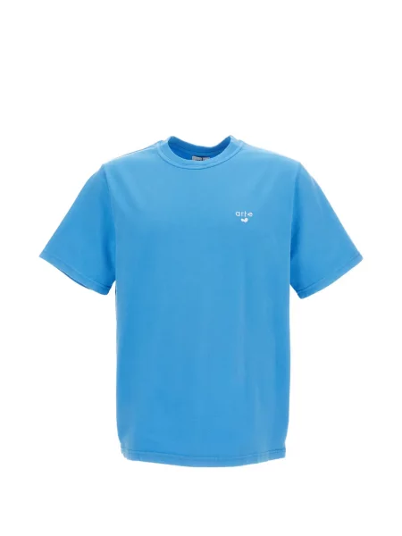 Tricou Arte Antwerp cu broderie albastru