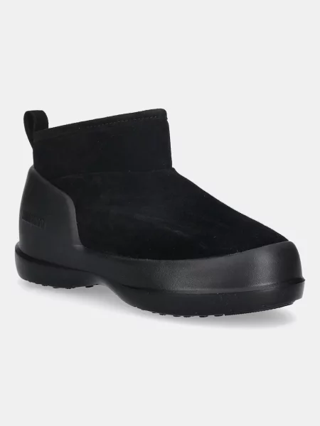 Велурени апрески Moon Boot MB MEZZALUNA LOW BOOT SUEDE черно