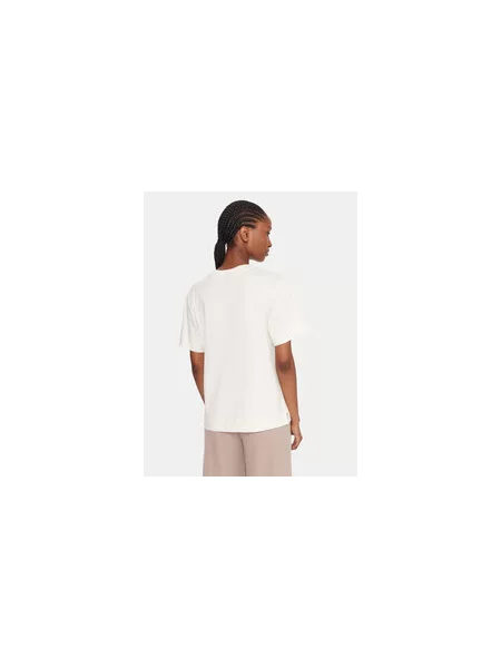 BOSS T-shirt Elpha Krem Regular Fit