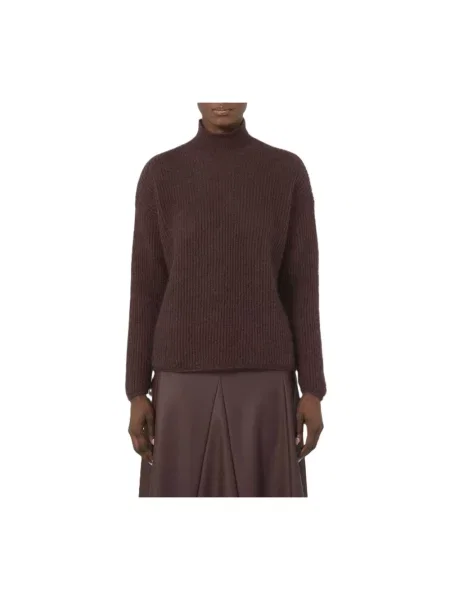 Sweter Max Mara wełniany czerwony